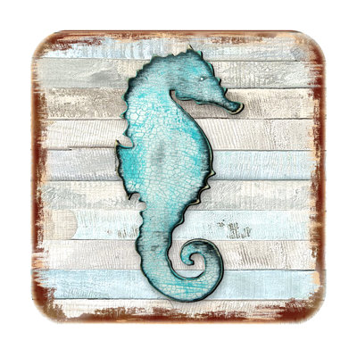 Leigh Woods Wood Square 4 Piece Coaster Set