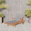 Chaise longue avec coussin Medrano