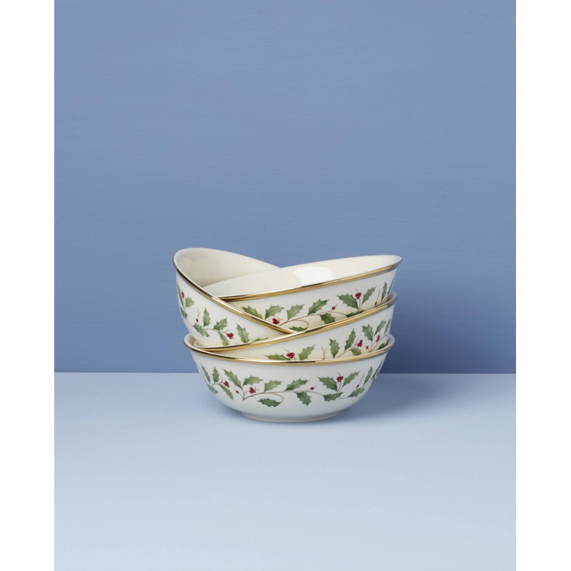 Holiday Place Setting Bowls, Set Of 4