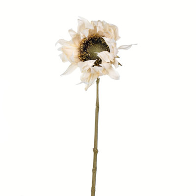 24" Artificial Sunflower Stem