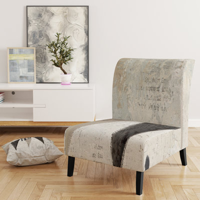 Fauteuil de chambre rembourré French Bird Flea Market