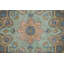 Tapis persan Tabriz patiné délavé surteint 8 x 11