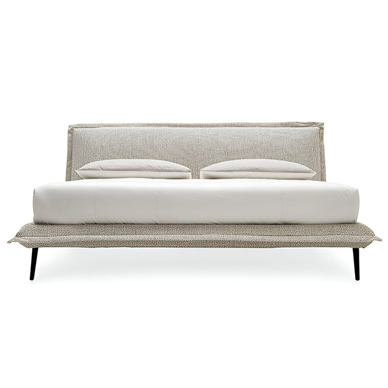 Fluff Fully Upholstered Platform Bed, Queen