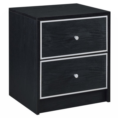Table de chevet 2 tiroirs Solok
