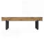 Banc en bois polyvalent pour la chambre à coucher, la cuisine et le vestibule avec un style campagnard moderne et un rangement multifonctionnel-1977047051