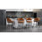 Upholstered Counter Stool with Metal Frame-1822663955