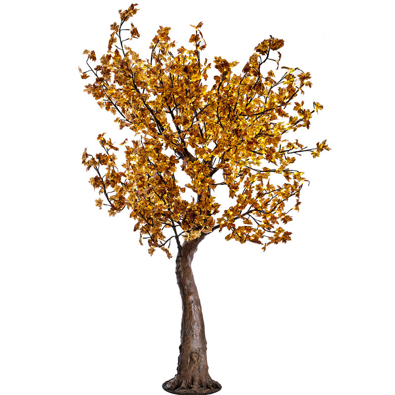 Arbre et branches à DEL 76 po, Or