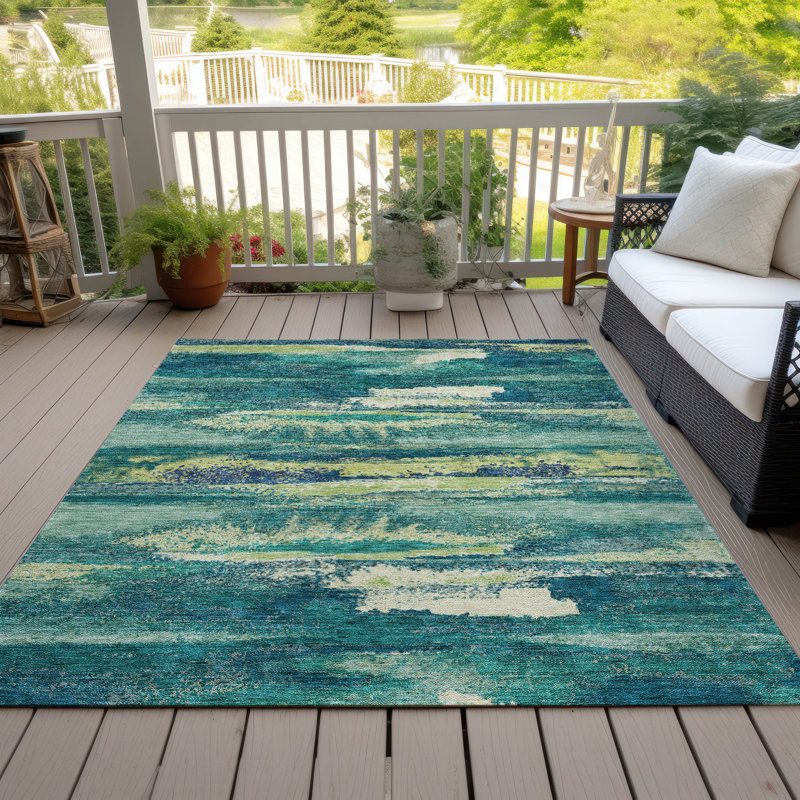 Tapis rectangulaire Aleighna avec envers antidérapant, Rectangle 2 pi 6 po x 3 pi 10 po