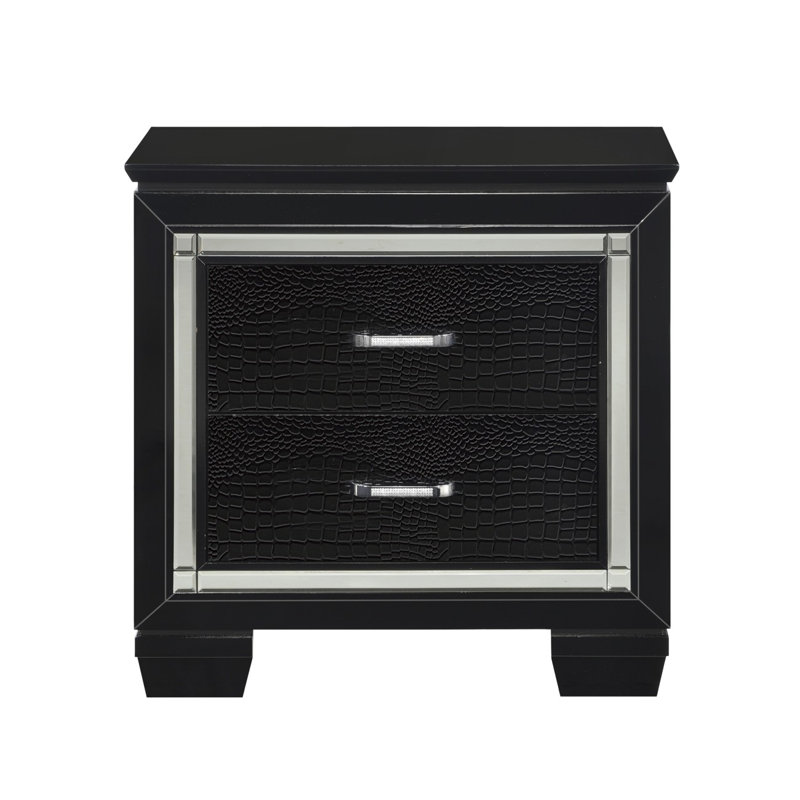 Table de bout Table de chevet moderne Table de chevet Table de chevet, Noir