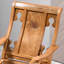 Chaise berçante en bois massif-101688885