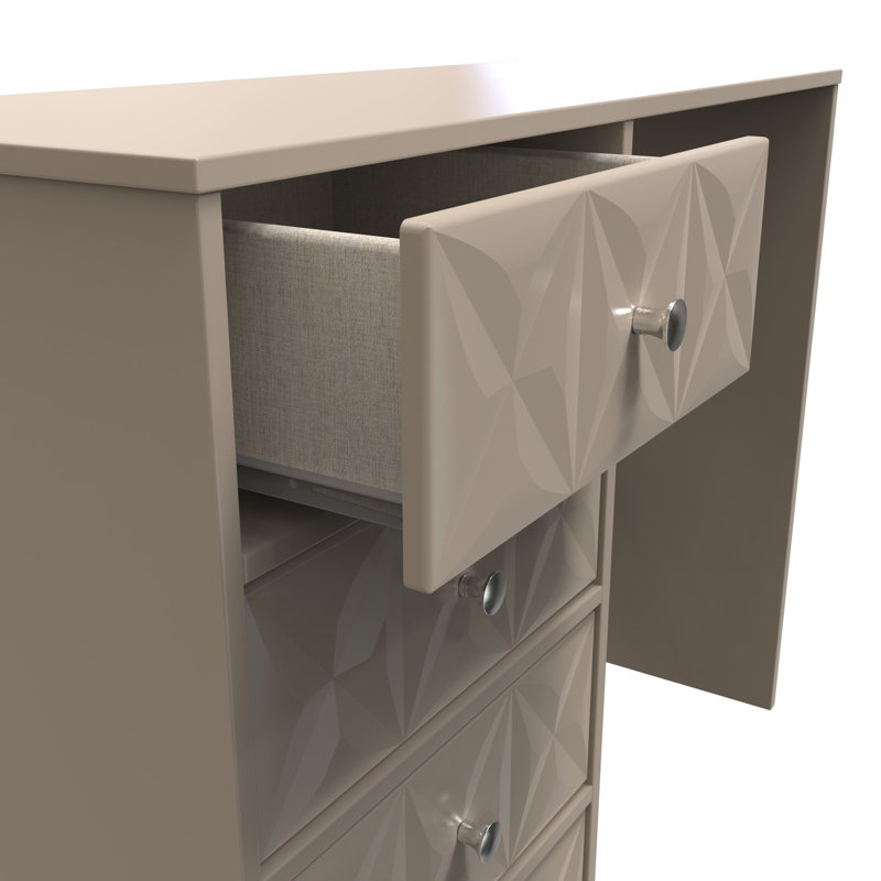 Carnlea Dressing Table, Mushroom Matt