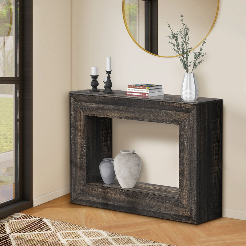 47.2“W Console Table Behind Sofa/Couch, Gray