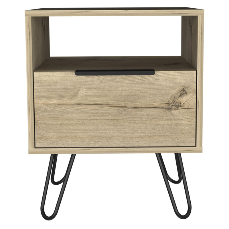 Table de chevet 1 tablette 1 tiroir