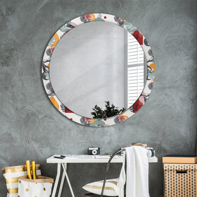 Huldar Glass Flat Wall Mirror