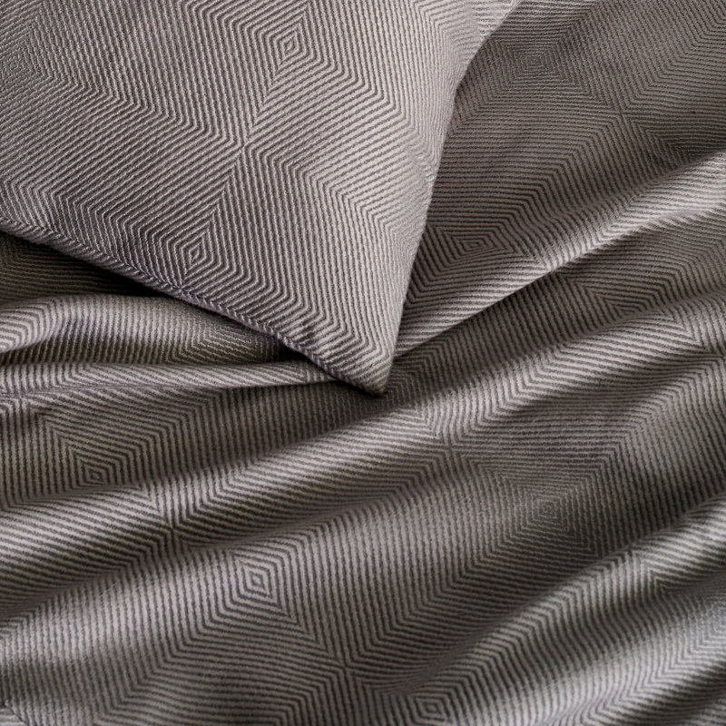 Vector Coverlet, King Coverlet, Gunmetal