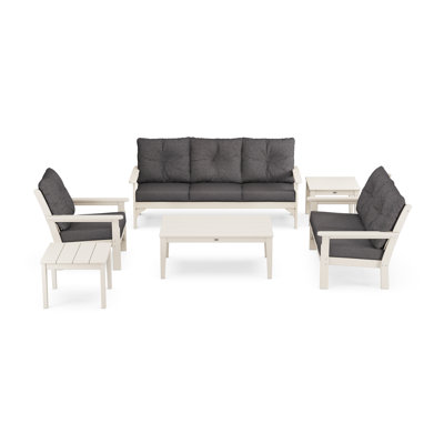 Vineyard 6 - Person Patio Conversation Set