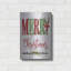 «Merry Christmas» par Mollie B, métal-102001925