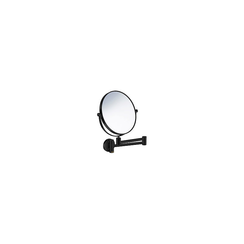 Wall mounted magnifying make-up/shaving mirror- 5x's & normal 