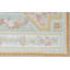 Hand-Knotted High-Quality Blue and Beige Area Rug