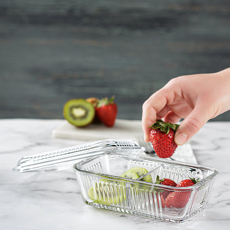 2oz. Glass Food Storage Container