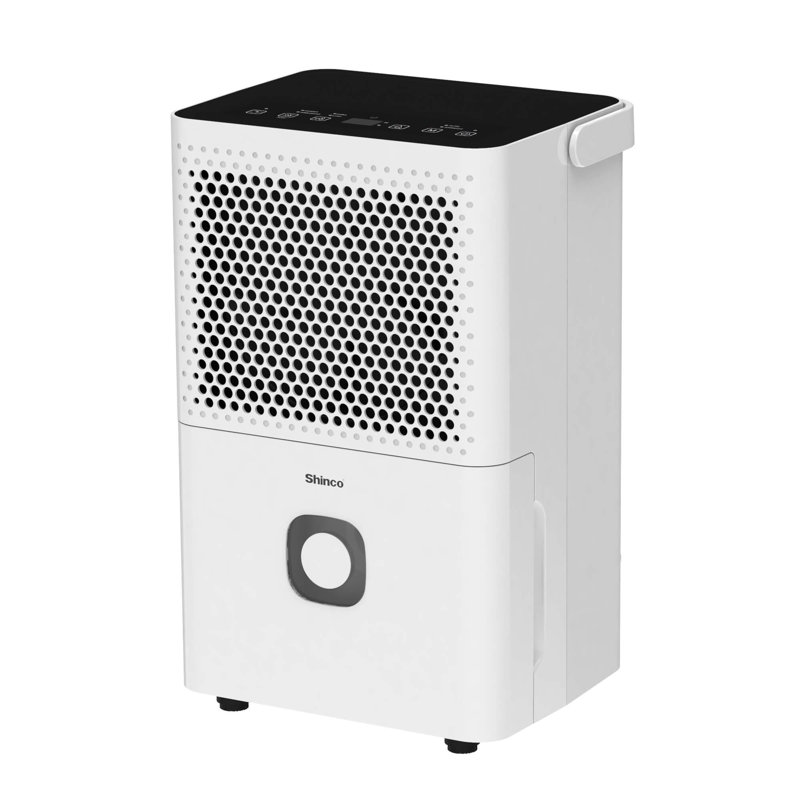 Shinco 30-Pint White Portable Dehumidifier with Air Purifier