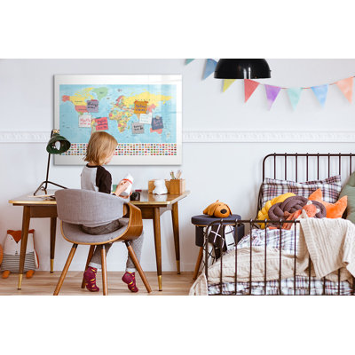Magnetic Glass Dry Erase Board