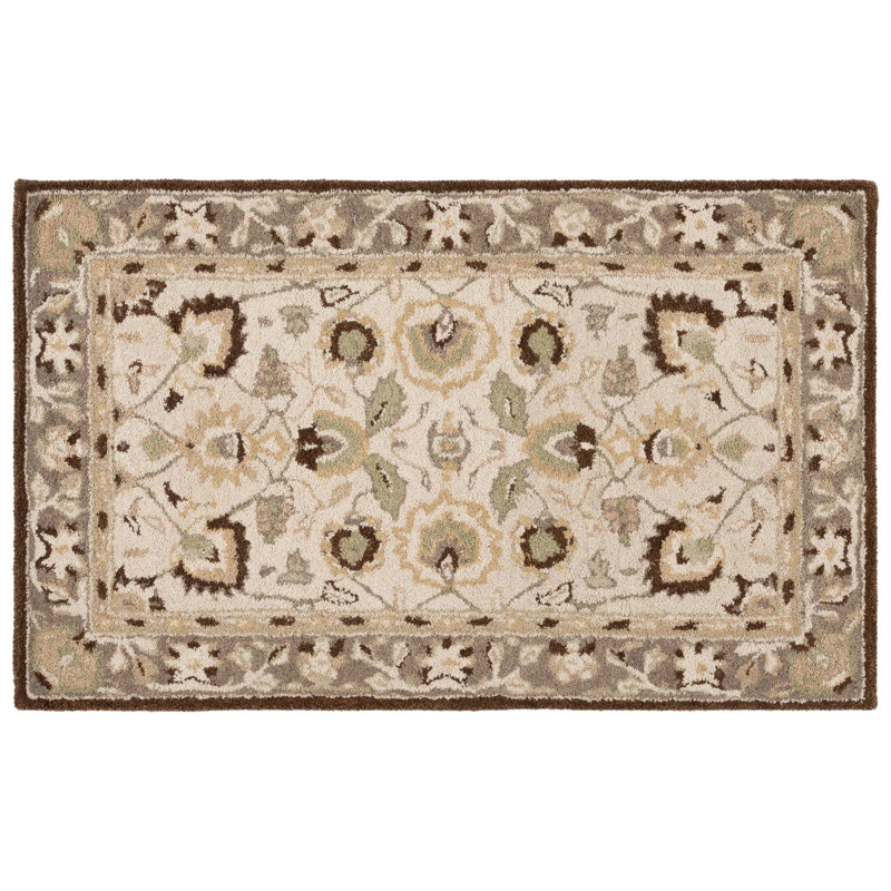 Tingley Hand Tufted Wool Oriental Rug, Rectangle 3' x 5'