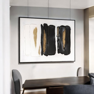 Abstract Harmony, Hand Painted Canvas