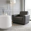 Table basse en cuir fritté clair-1209291397-1209291398