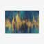 Blue And Gold Abstract Crop by Danhui Nai - Wrapped Canvas Painting-1438246215-1438246213