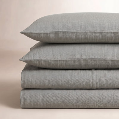 Cloud Brushed Organic Flannel 100% Cotton Flannel Sheet Set