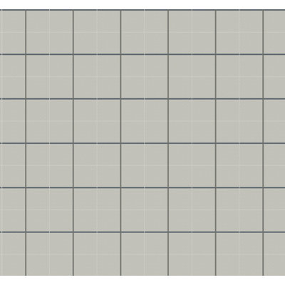 Tattersall Grey Plaid Wallpaper