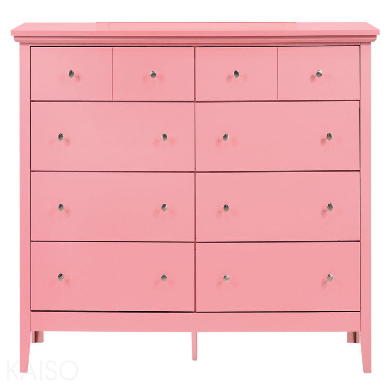 Charmante commode rose