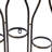 Knolan 5 Bottle Wall Mounted Wine Bottle Rack in Bronze
