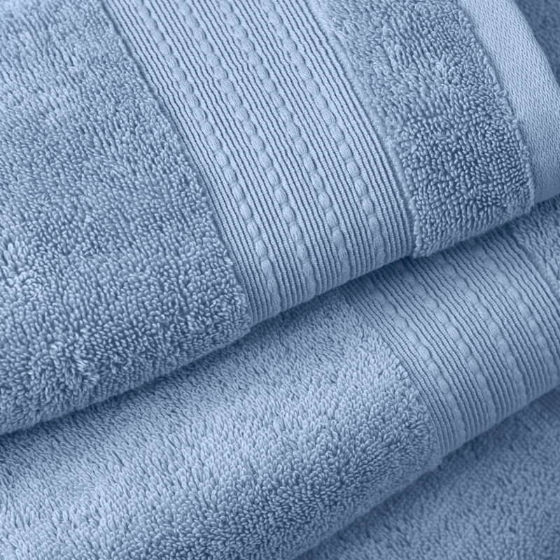 Supima Cotton 100% Cotton, Bath Towel, Blue