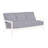 Kennebunkport Aluminum Sofa - Oyster-359733584-385755936-385755937
