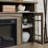 TV Media Stand Modern Entertainment Console With 23" Fireplace Inset For TV Up To 65" With Open And Closed Storage Space, TV Stand-1794388486-1761248590