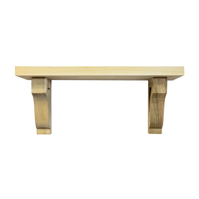 1" Shelves/W Corbels