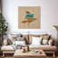 Brampt Southwestern Vibes I sur noyer