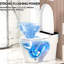 Toilette intelligente avec bidet intégré, eau chaude, sécheuse et technologie de jet siphonique nocturne, alimenté par batterie, plusieurs méthodes de rinçage, fonctions du bidet, siège chauffant, chasse automatique, chasse à distance,