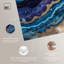 «Galactic Geode I», toile Blue Geode par Art Remedy-118089721-118089722-118089723