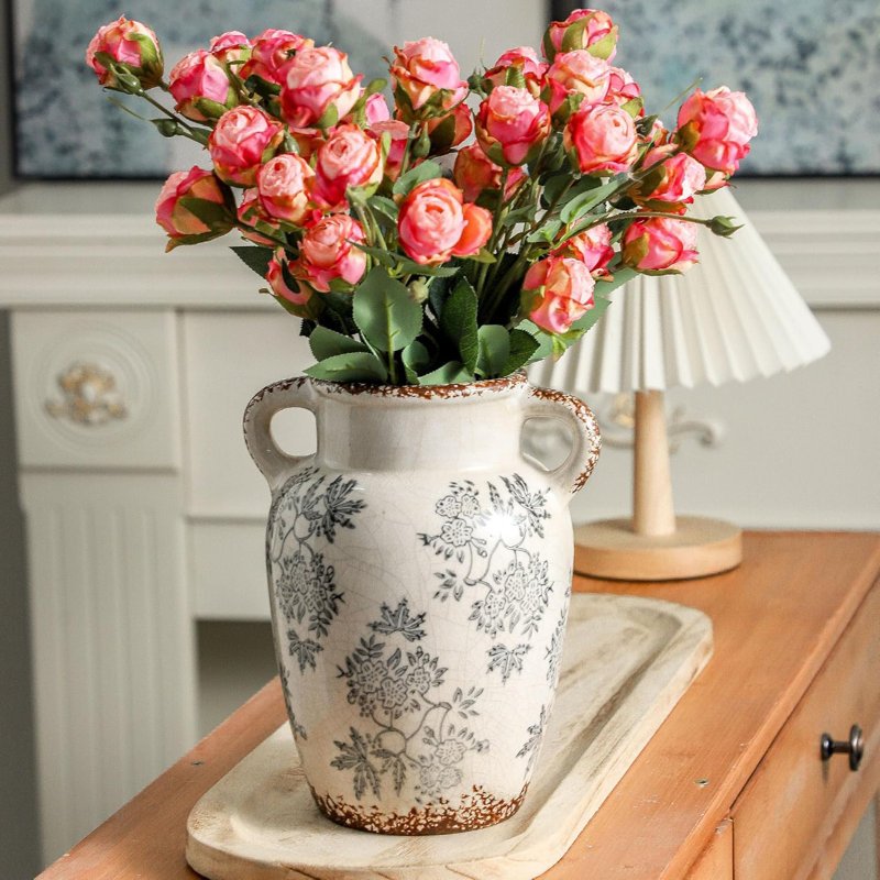 Vintage Vase With Handle