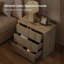  Table de chevet 3 panneaux Modern-160125749