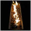 Steel Propane/Natural Gas Outdoor Fire Pit Table With Lid
