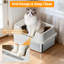 Polyethylene Plastic Litter Box Enclosure-30192839-30192834