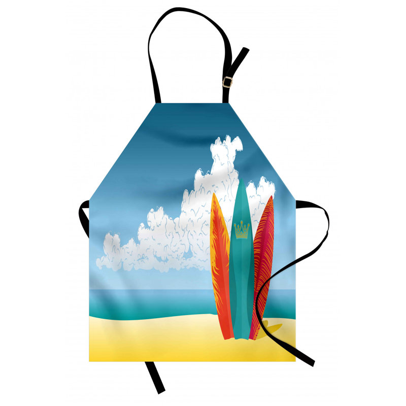 Tablier de plage graphique