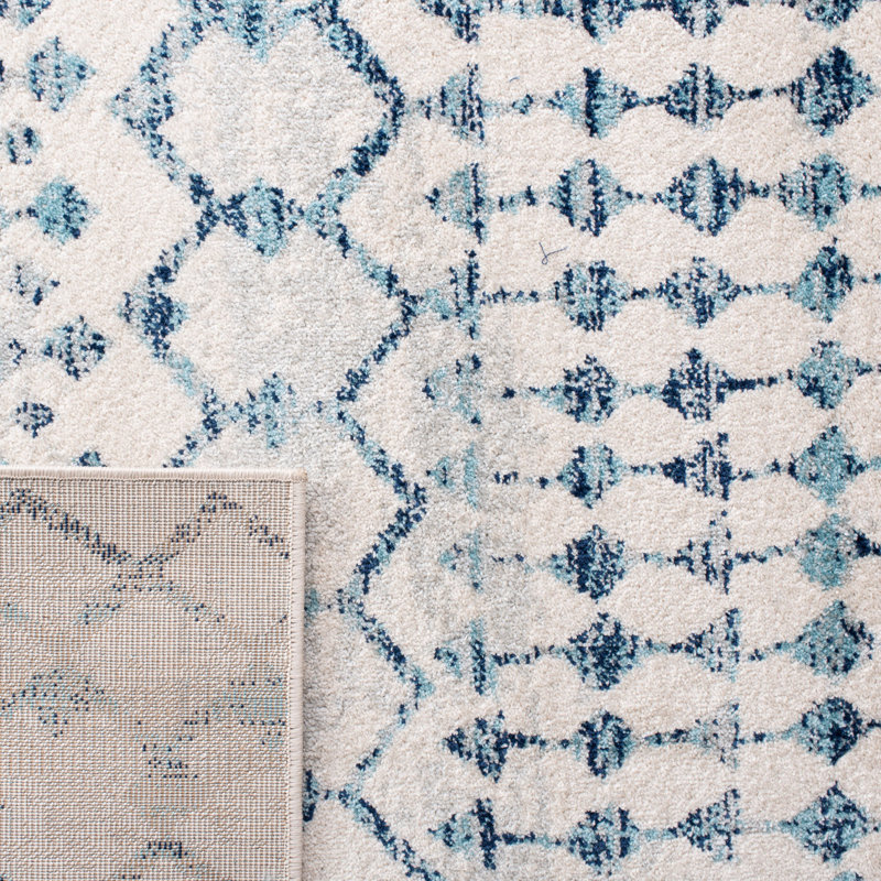 Vahan Performance Southwestern Rug, Square 6'7"