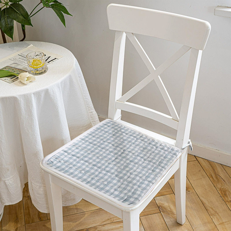 Cottons Seat Cushions Are Available For All Seasons With Ropes To Secure The Seat Cushions Office/student Seats/dining Table Chairs Are Also Available