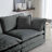 Upholstered Sofa Set With Pillows