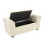 Banc de rangement avec repose-pieds Audris-1130108673